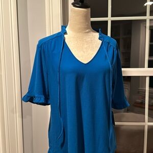 NWT cece short sleeve blouse